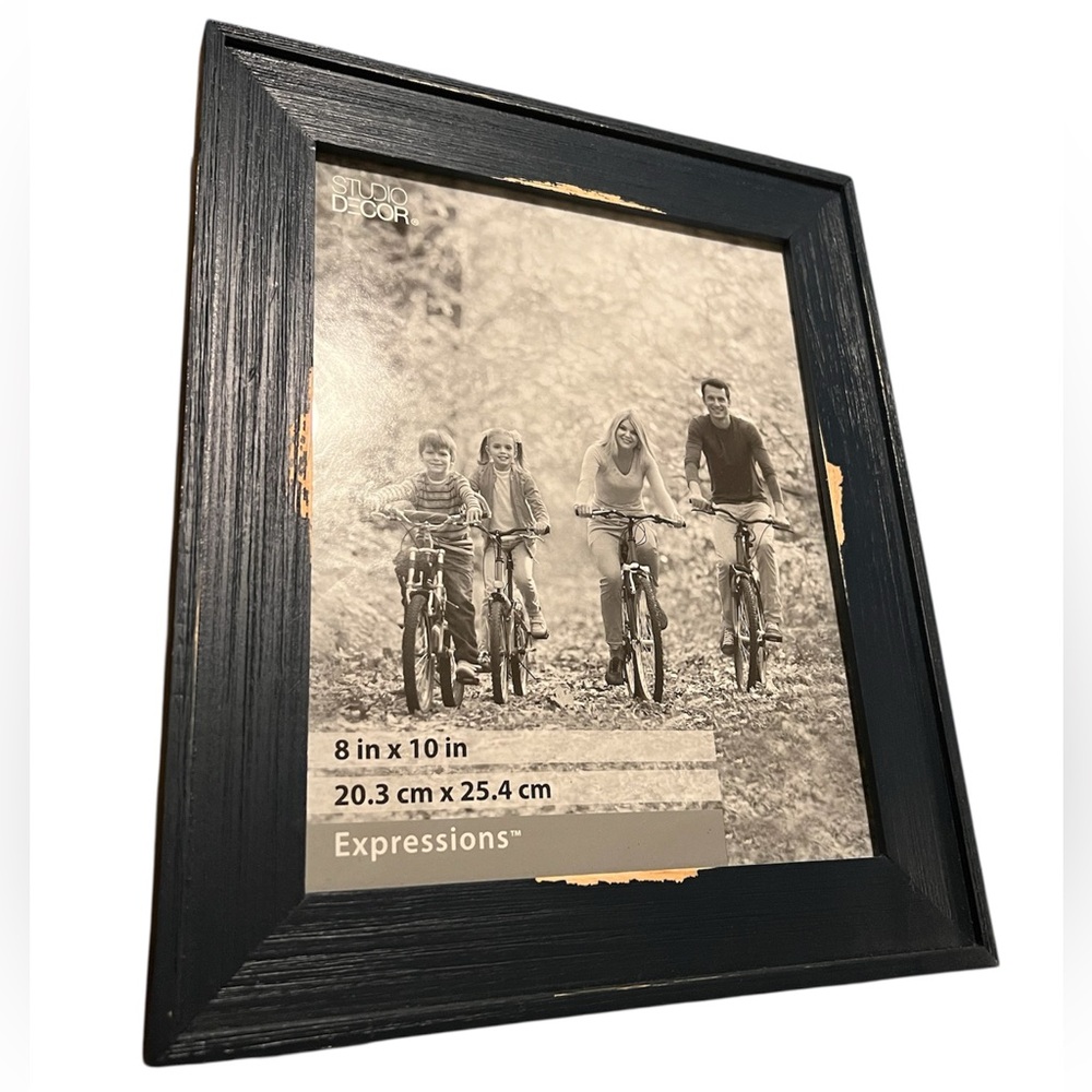 NEW - Set of Four 8x10 Photo Frames - Distressed Navy